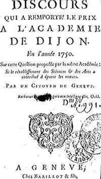 a black and white image of a book with the title 'discours'